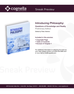 Introducing Philosophy - Cognella Titles Store