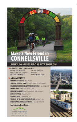 connellsville - Great Allegheny Passage