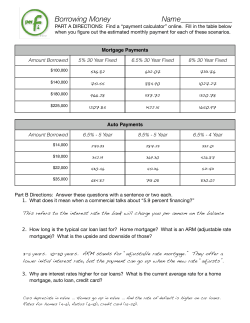 HSPerFi - Borrowing Money Teacher