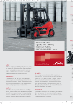 8000kg H50, H60, H70, H80, H 80/900, H 80/1100