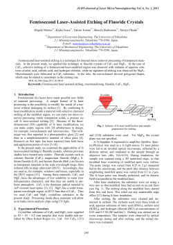 Femtosecond Laser-Assisted Etching of Fluoride Crystals