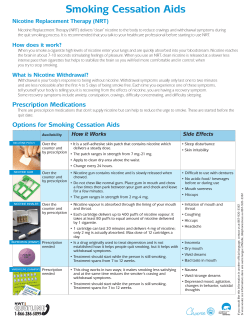 Smoking Cessation Aids