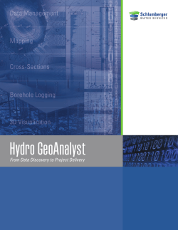 Hydro GeoAnalyst