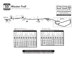 Mission Trail