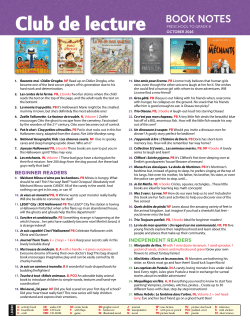 Club de lecture - Scholastic Canada