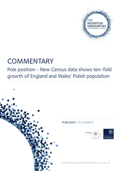 Pole position &ndash; New Census data shows ten