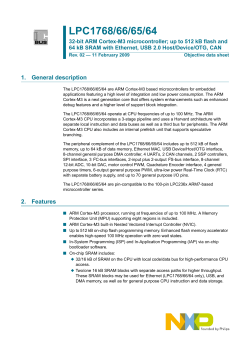 LPC1768/66/65/64
