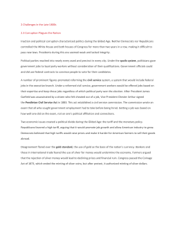 2.3 Corruption Plagues the Nation