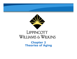 Chapter 2 Theories of Aging