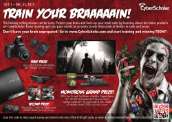 Train Your BraaAAain! - Creative Channel Services