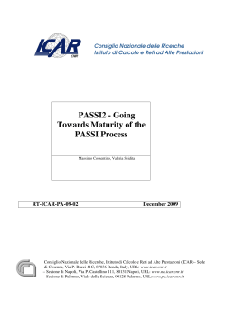 P Towards Maturity PASSI Proces PASSI2