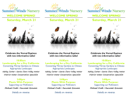 Saturday, March 21 Saturday, March 21 Saturday, March 21