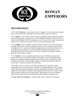 ROMAN EMPERORS