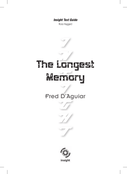 The Longest Memory - Insight Publications