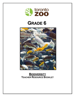 Biodiversity - Toronto Zoo