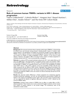 Retrovirology - BioMedSearch