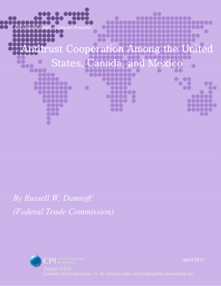 a PDF version of the article - Competition Policy International