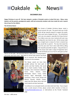 Oakdale News - Oakdale Primary School