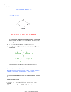 Lecture 2 - NUS School of Computing