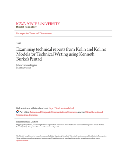 Examining technical reports from Kolin and Kolin`s Models for