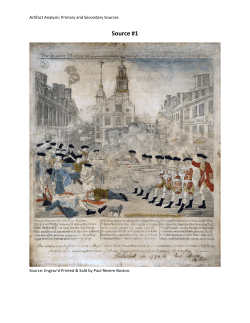 The Boston Massacre