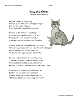 Katy the Kitten - Have Fun Teaching
