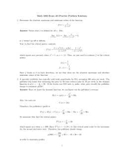 Math 2250 Exam #3 Practice Problem Solutions