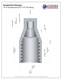 IDEX 10 32 For 116 OD