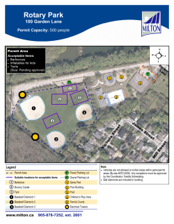 Rotary Park rental map