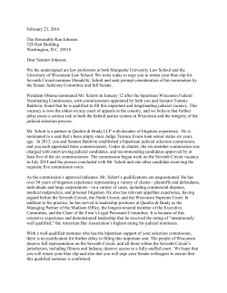 and University of Wisconsin Law School law professors