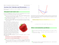 Handout - Harvard Math Department