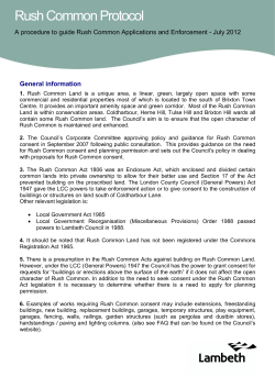 Rush Common Protocol