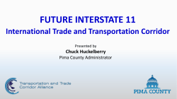 Pima County Administrator - Transportation and Trade Corridor