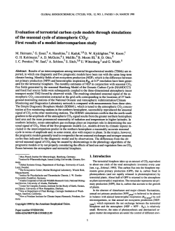 Evaluation of terrestrial carbon cycle models