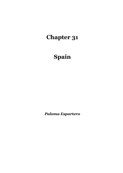 Chapter 31 Spain