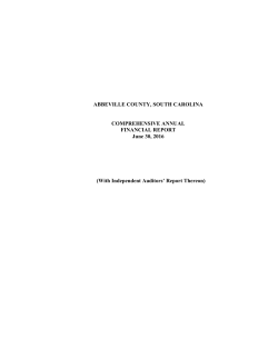 2016 Financial Statements