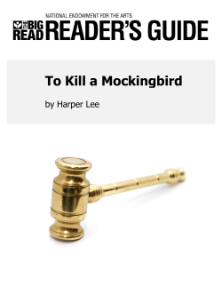 To Kill a Mockingbird