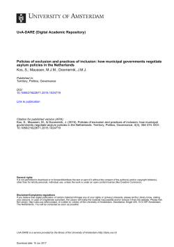Policies of exclusion and practices of inclusion