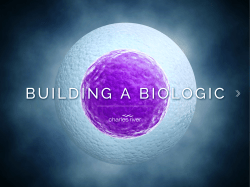 Building a Biologic - Charles River Laboratories