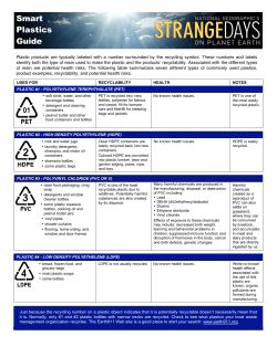 Smart Plastics Guide