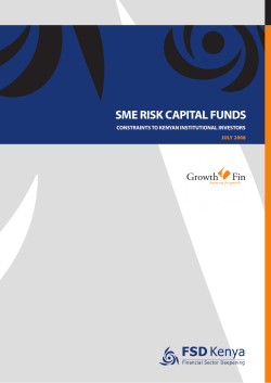 SME Risk Capital Funds