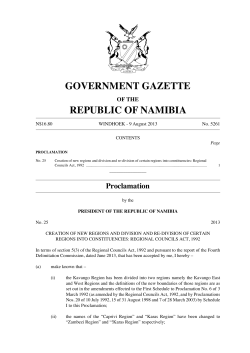 Government Gazette No 5261
