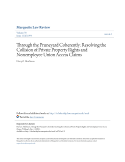 through the pruneyard coherently: resolving the collision of private