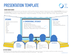 presentation template - The Nasdaq Entrepreneurial Center