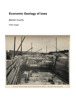 Nolan Sagan, Economic Geology