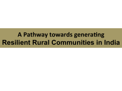 A Pathway towards generaTng Resilient Rural Communities in India
