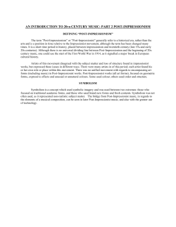 Introduction Part 2: Post