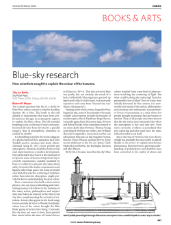Blue-sky research
