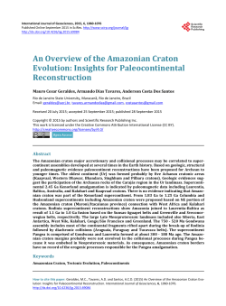 An Overview of the Amazonian Craton Evolution: Insights for