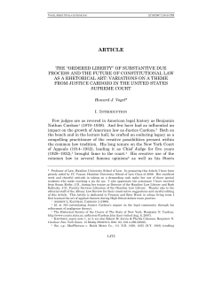 ARTICLE - Albany Law Review